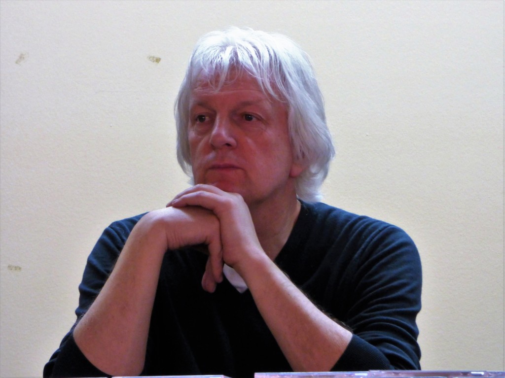 Jan Van der Roost, durante la conferencia en Benimaclet. 